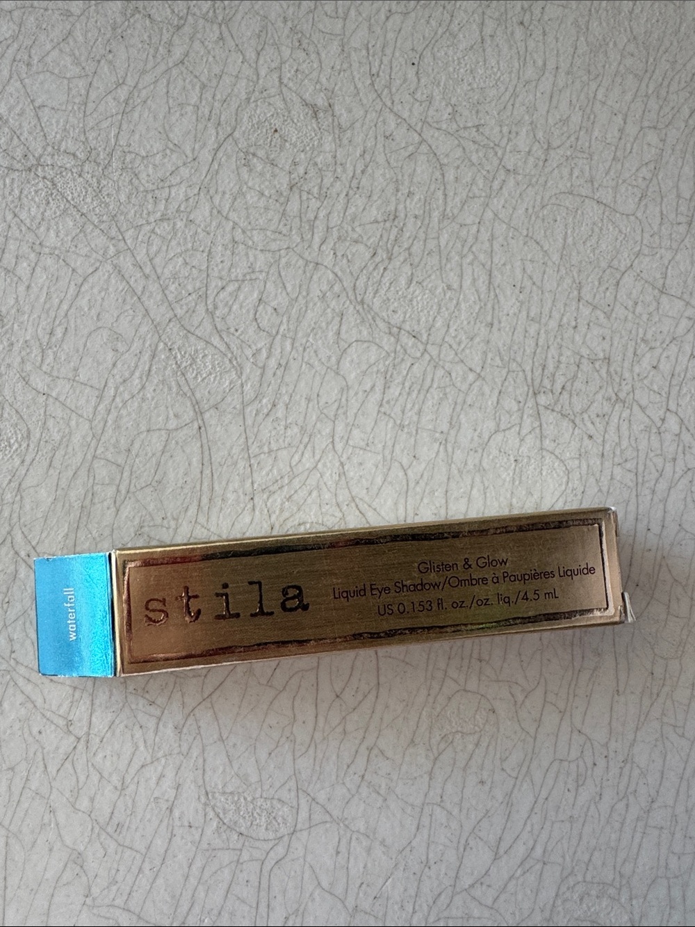 Stila Glisten & Glow Liquid Eye Shadow — Waterfall Shimmer Blue